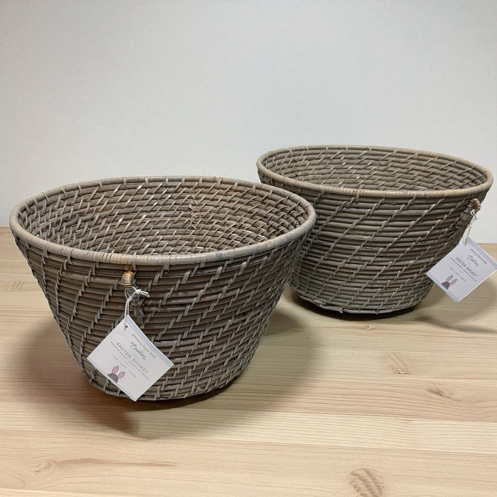 Pottery Barn Easter Basket 2-Pack